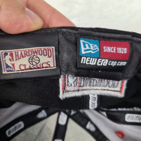 Portland Trail Blazers Fitted Cap Hat Size 7 1/4 NBA Hardwood Classics Men's - Picture 8 of 10